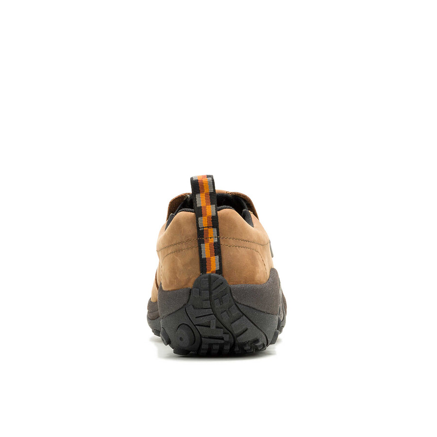 męskie wodoodporne szerokie codzienne buty jungle moc nubuck w kolorze brązowym