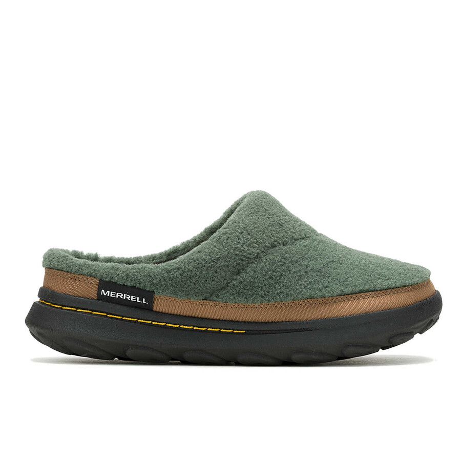 męskie hut moc 2 slide cozy casual slip ons viridian