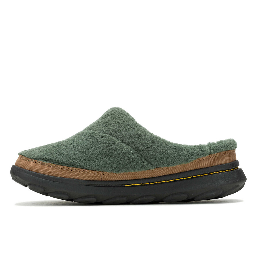 męskie hut moc 2 slide cozy casual slip ons viridian