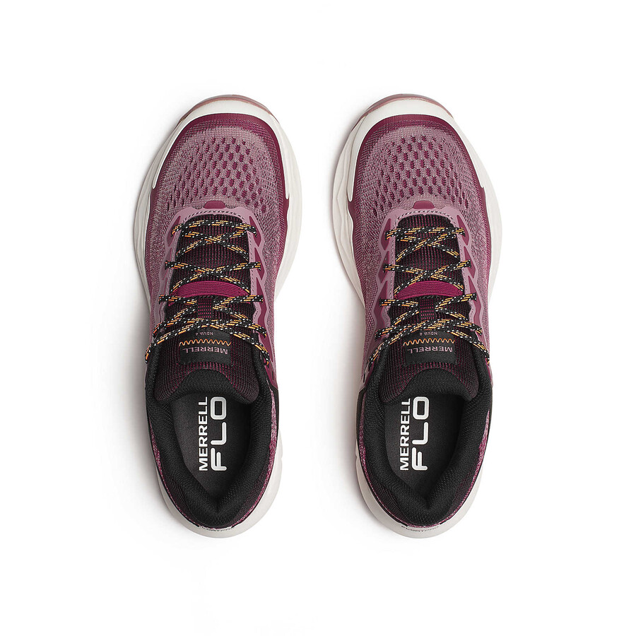 męskie buty do biegania w terenie nova 4 crimson