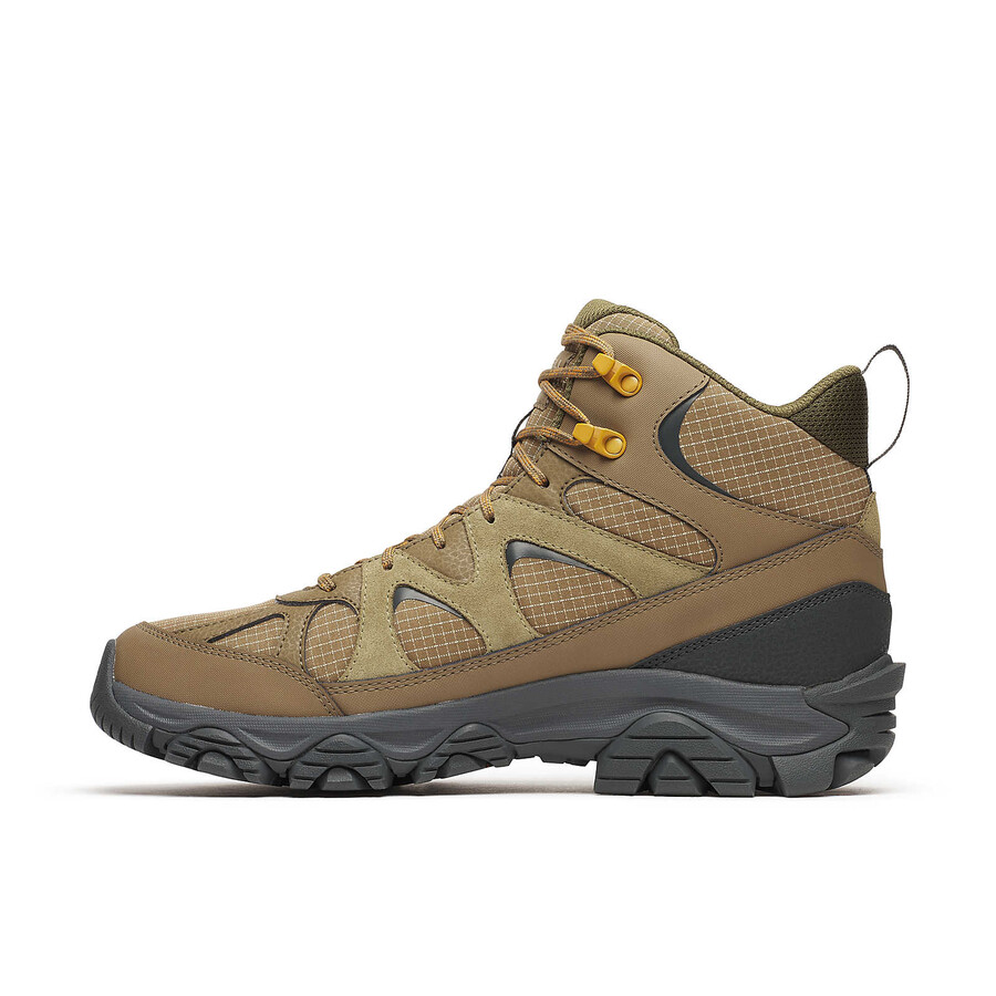 męskie buty trekkingowe thermo snow grip mid waterproof kolor szary