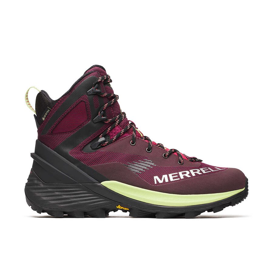 męskie zimowe buty trekkingowe mtl thermo rogue 4 mid gore-tex w kolorze karmazynowym