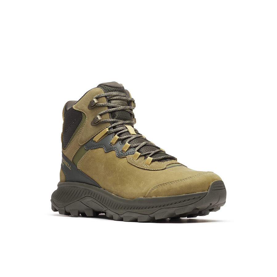 męskie buty trekkingowe speed strike 2 leather thermo mid waterproof kolor szary