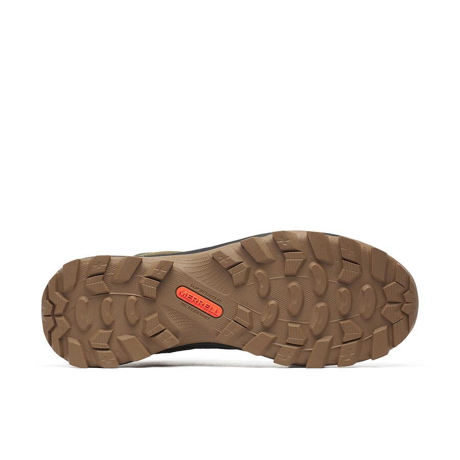 męskie wodoodporne buty robocze moab speed 2 fx mid carbon fiber w kolorze oliwkowym