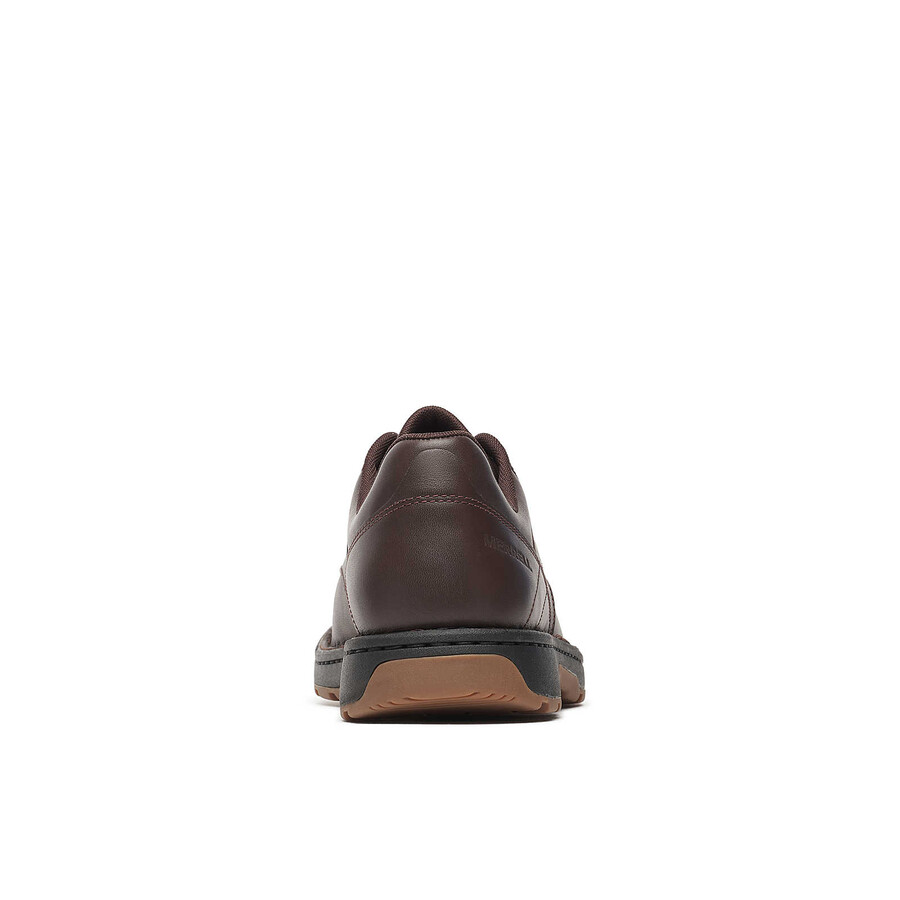 męskie buty casualowe world legend 2 remat wide width w kolorze ciemnobrązowym