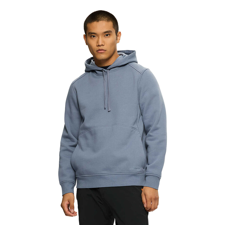 mężczyźni - bluza z kapturem na co dzień - bluzy z kapturem stone blue