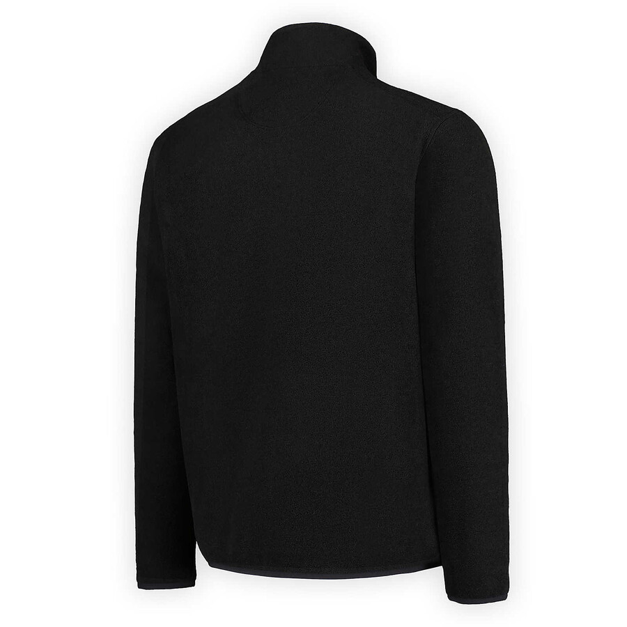 mężczyźni - bluza jungle fleece z zamkiem błyskawicznym - czarna z zamkiem błyskawicznym
