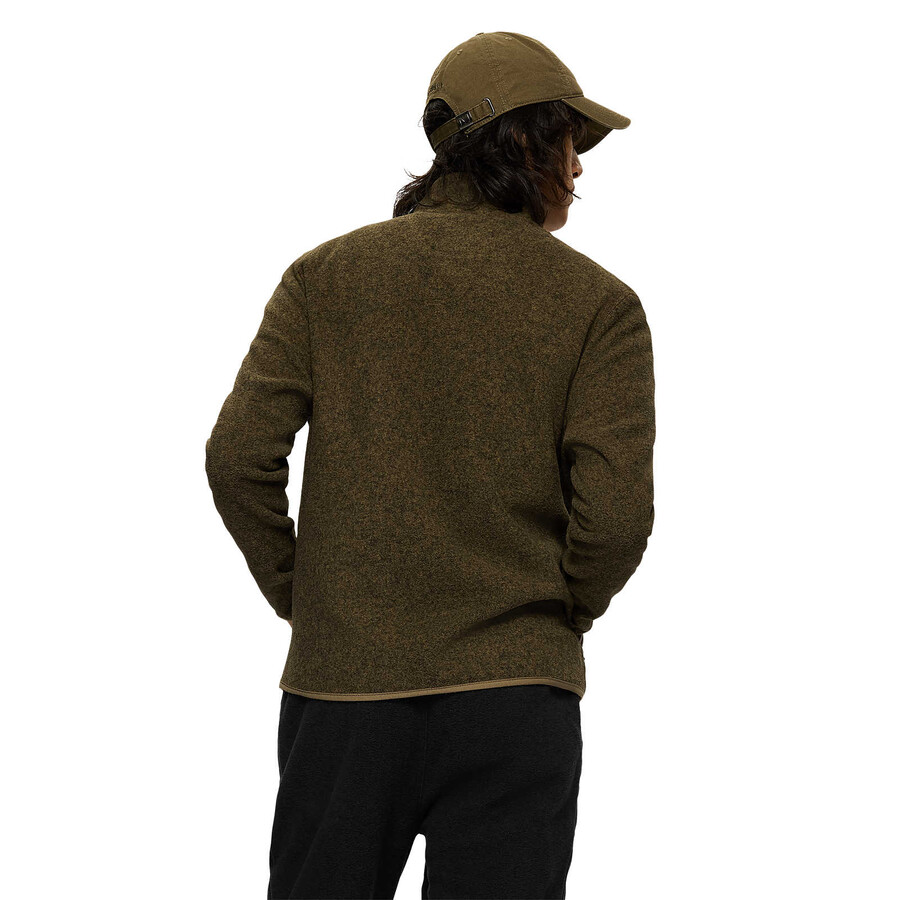 mężczyźni - bluza jungle fleece z zamkiem błyskawicznym - bluza z zamkiem błyskawicznym w kolorze ciemnego piasku