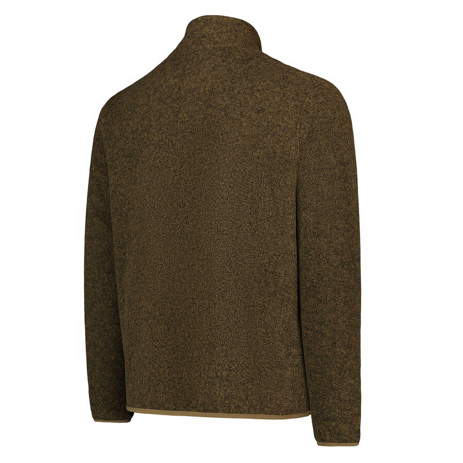 mężczyźni - bluza jungle fleece z zamkiem błyskawicznym - bluza z zamkiem błyskawicznym w kolorze ciemnego piasku