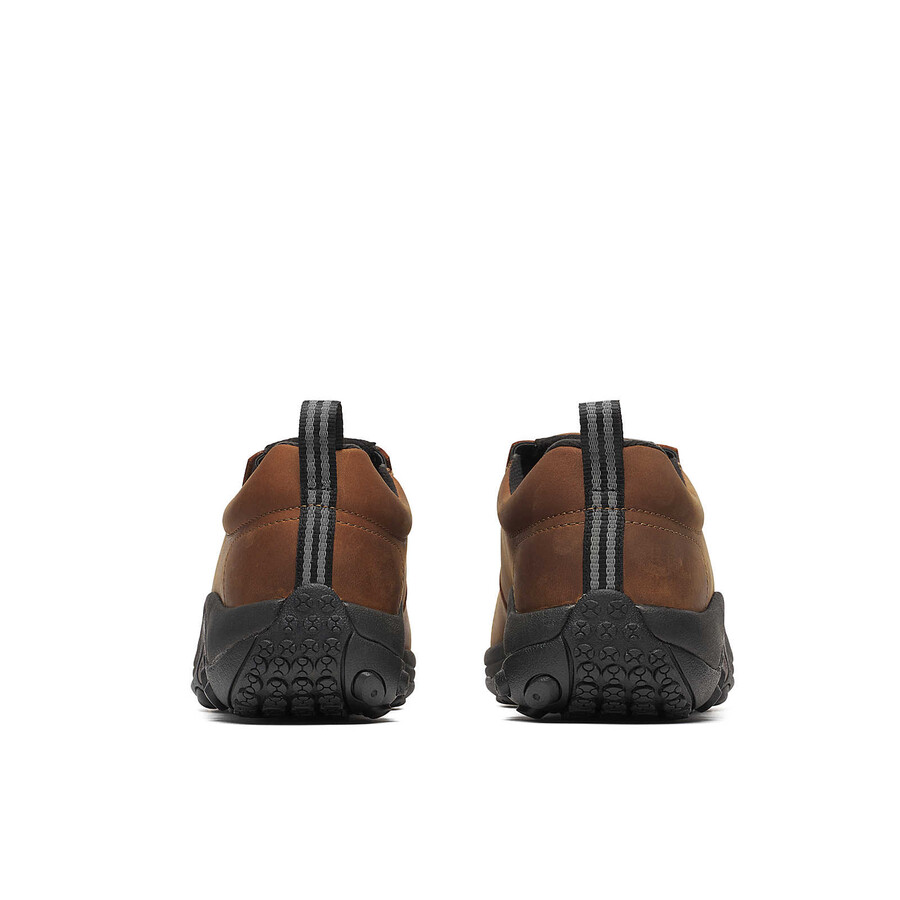 męskie - jungle moc leather hi-vis carbon fiber low wide width - slip ons brown