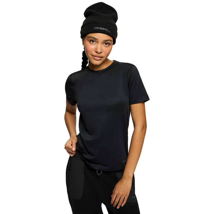 czapka beanie powell core z logo – czarna