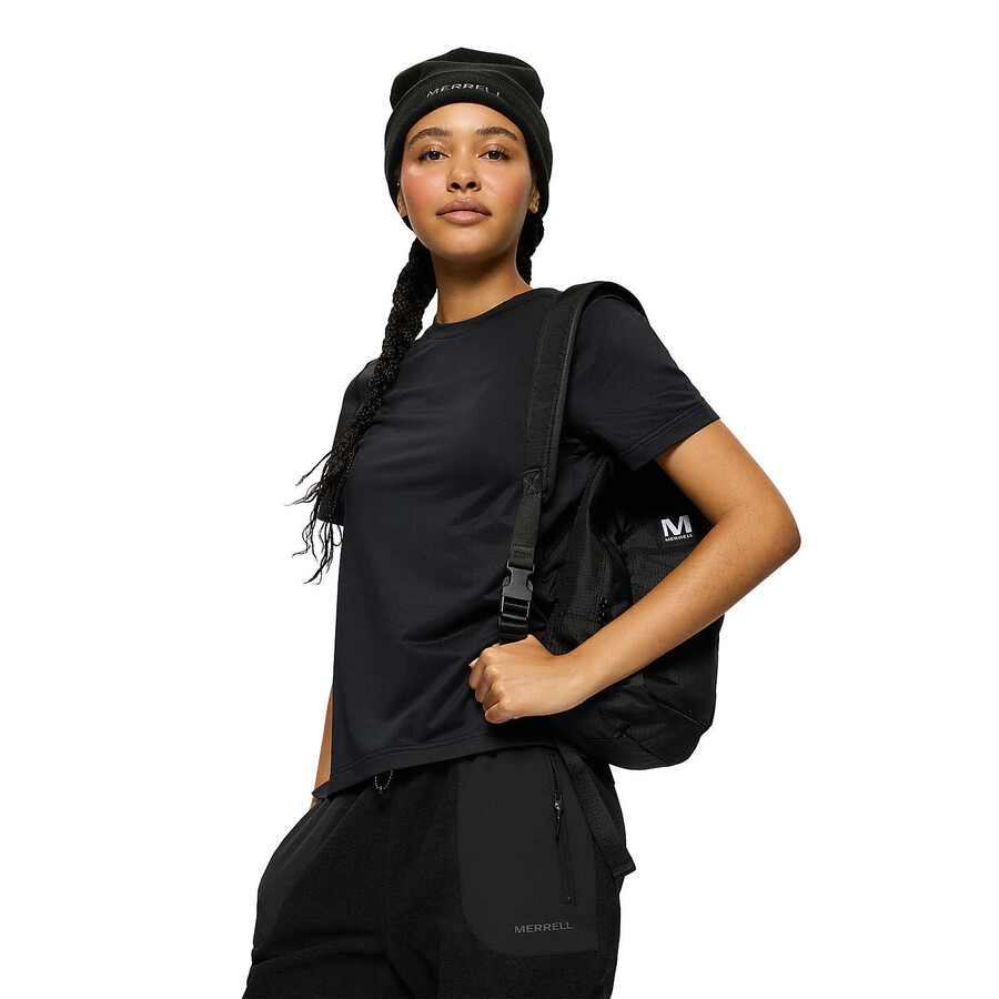 czapka beanie powell core z logo – czarna