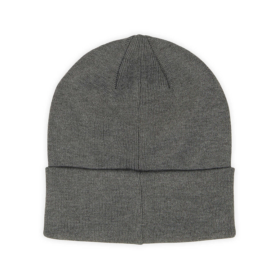 czapka beanie powell core z logo – jasnoszara melanżowa
