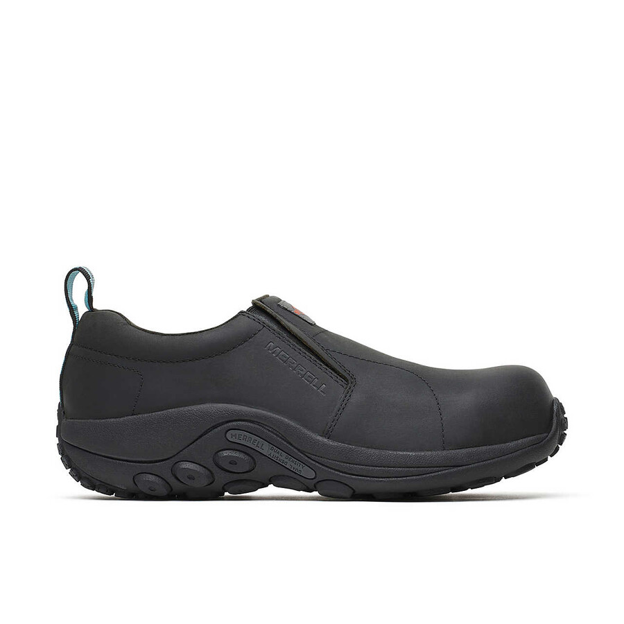 damskie buty robocze jungle moc leather comp toe w kolorze czarnym