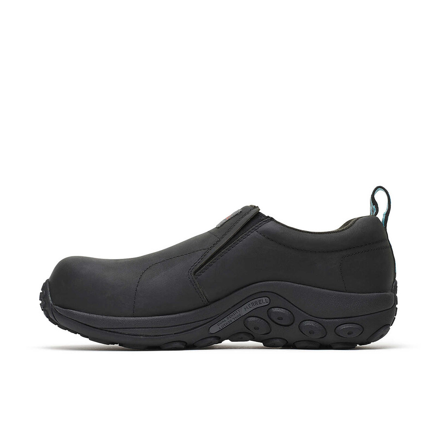 damskie buty robocze jungle moc leather comp toe w kolorze czarnym