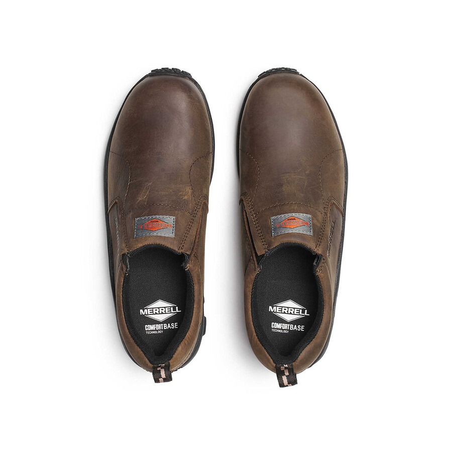 damskie buty robocze jungle moc leather comp toe w kolorze espresso