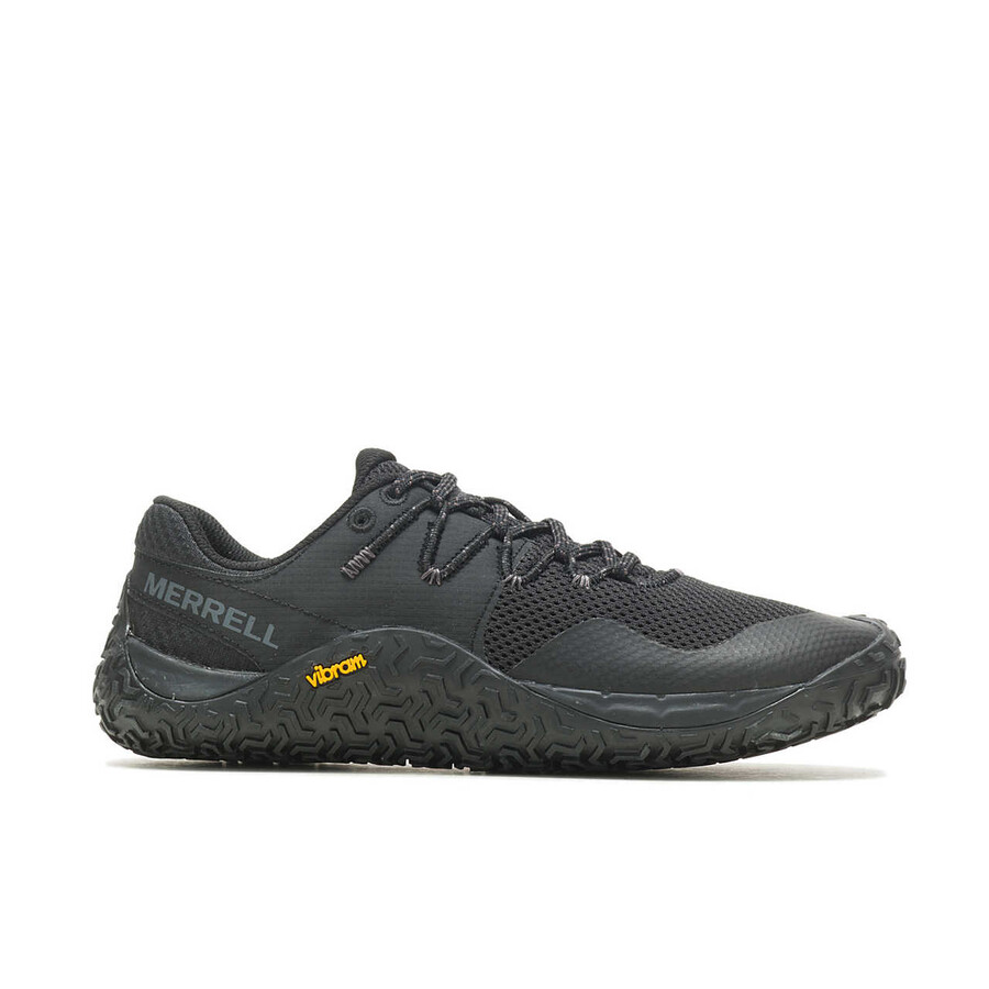 damskie rękawiczki trailowe 7 barefoot shoes w kolorze czarnymczarnym