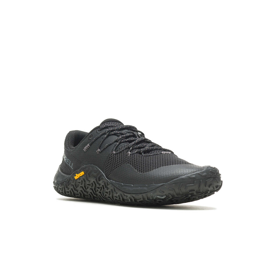 damskie rękawiczki trailowe 7 barefoot shoes w kolorze czarnymczarnym