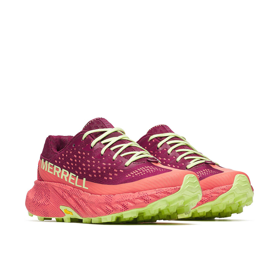 damskie buty do biegania w terenie agility peak 5 mtl crimsonblossom