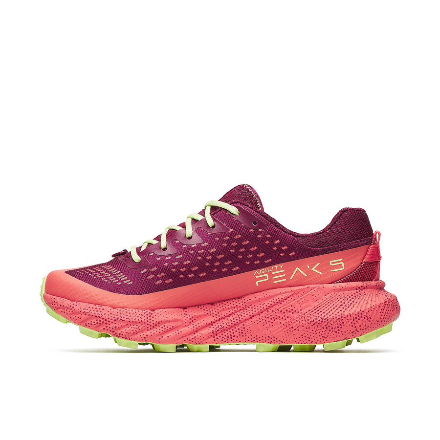 damskie buty do biegania w terenie agility peak 5 mtl crimsonblossom