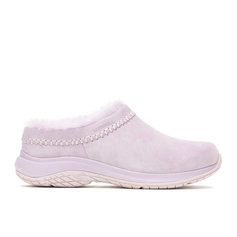 damskie półbuty encore ice 5 winter casual slip ons w kolorze orchidei