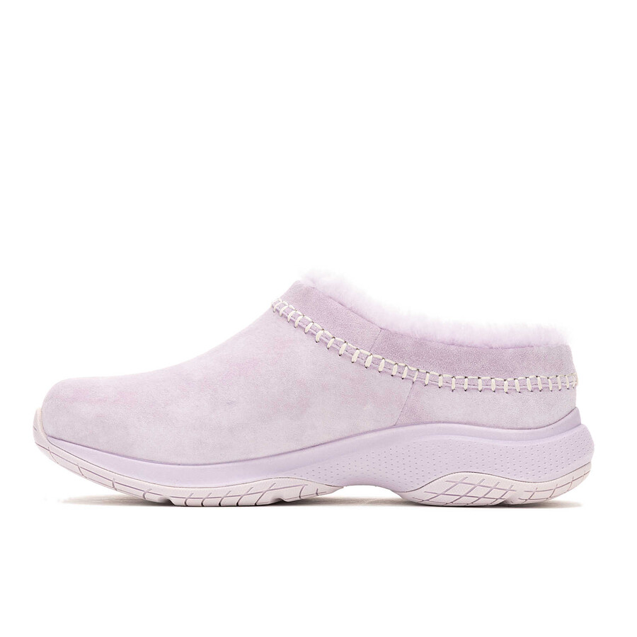 damskie półbuty encore ice 5 winter casual slip ons w kolorze orchidei
