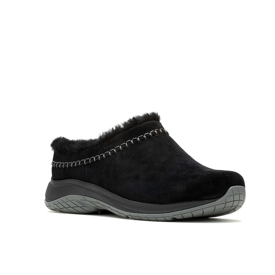 kobiety - encore ice 5 wide width - slip ons black