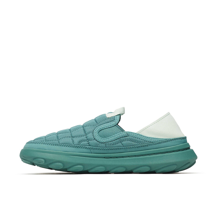 damskie półbuty hut moc 2 casual slip ons leland metallicash