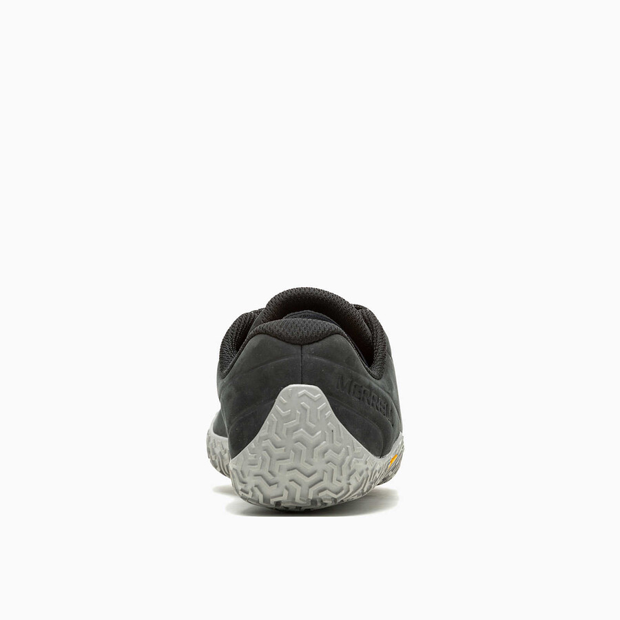 damskie skórzane buty barefoot vapor glove 6 w kolorze czarnym