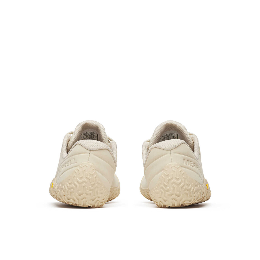 damskie skórzane buty barefoot vapor glove 6 w kolorze skorupki jajka
