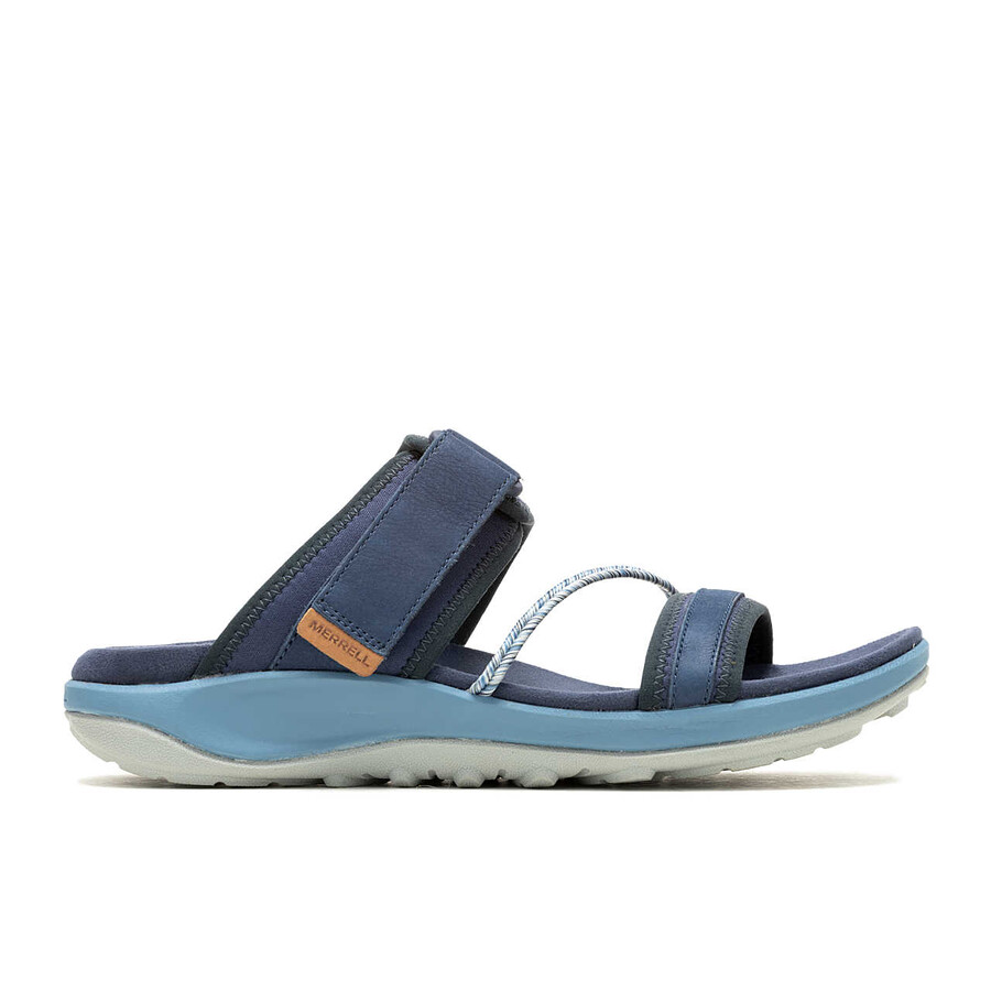 damskie sandały terran 4 slide casual sea