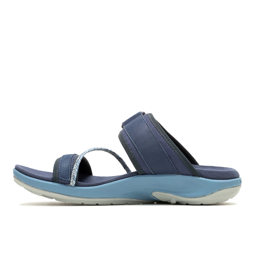 damskie sandały terran 4 slide casual sea