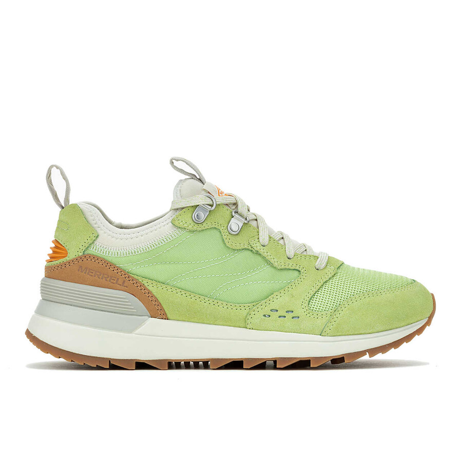 damskie buty sportowe alpine 83 sneaker recraft w kolorze trawy cytrynowej