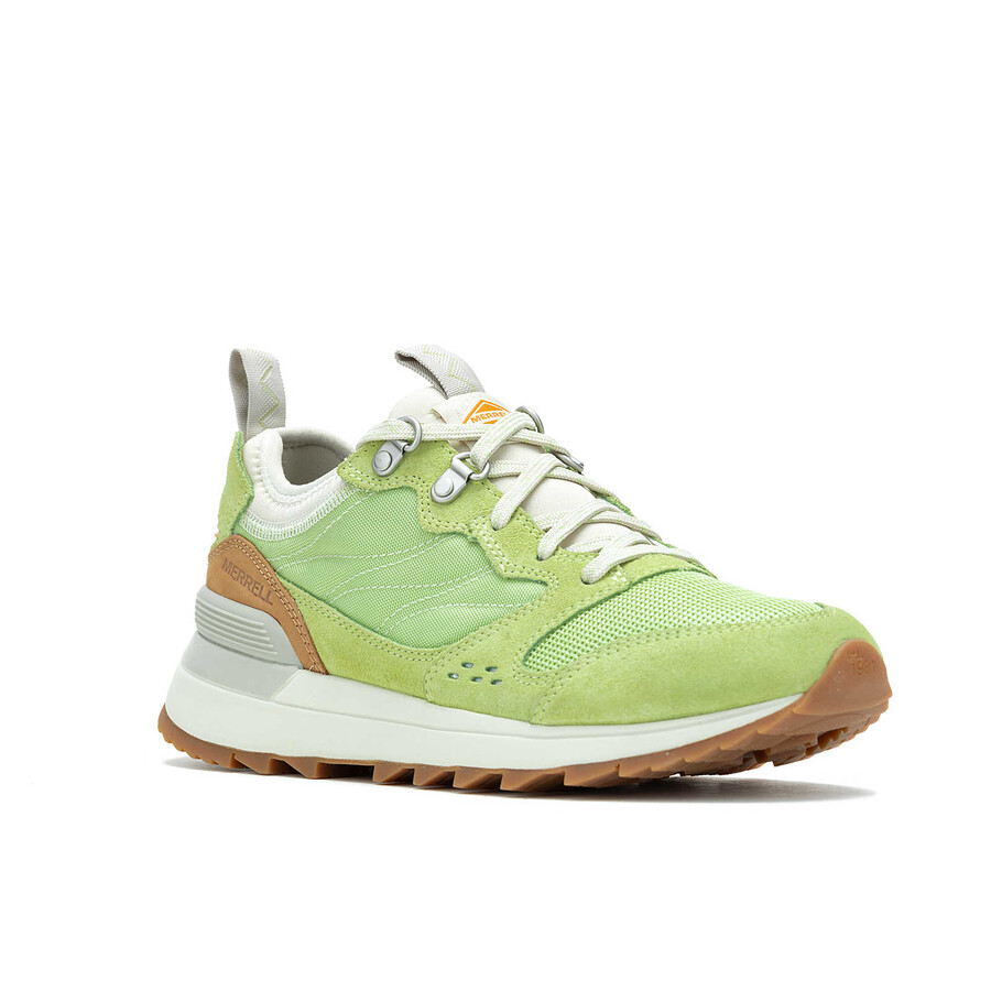 damskie buty sportowe alpine 83 sneaker recraft w kolorze trawy cytrynowej