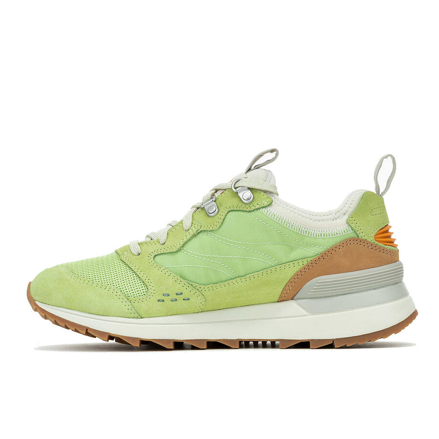 damskie buty sportowe alpine 83 sneaker recraft w kolorze trawy cytrynowej