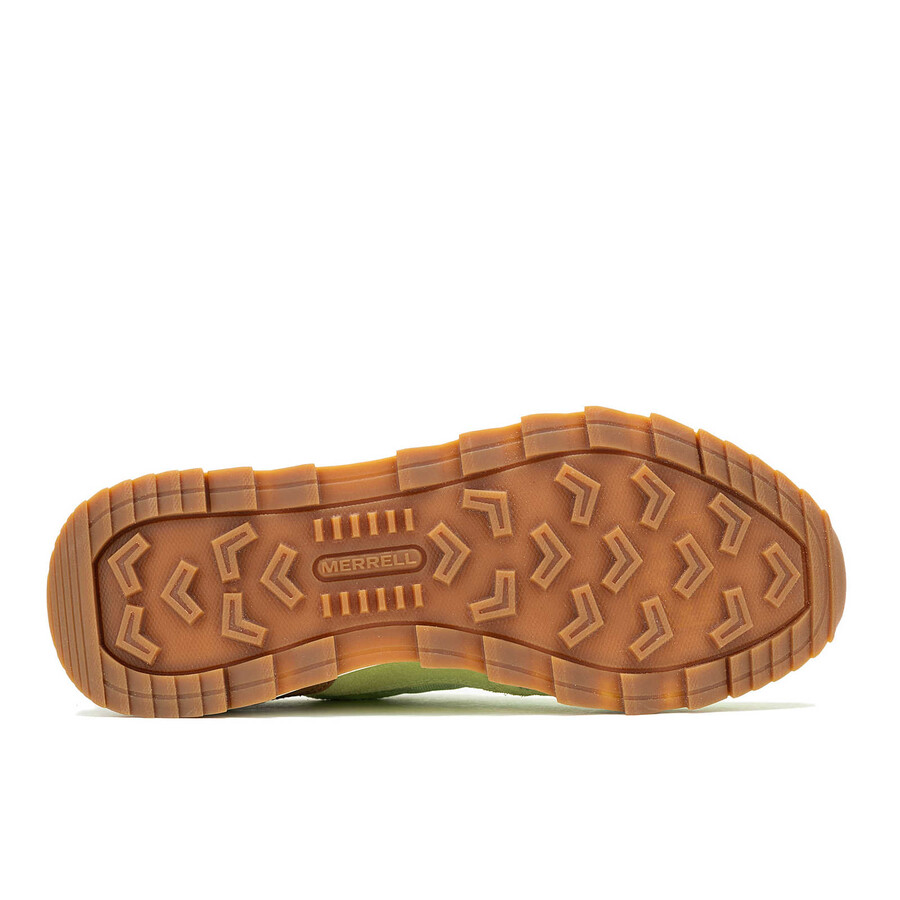 damskie buty sportowe alpine 83 sneaker recraft w kolorze trawy cytrynowej