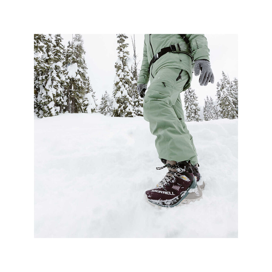 damskie zimowe buty trekkingowe mtl thermo rogue 4 mid gore-tex w kolorze czarnym wielokolorowym