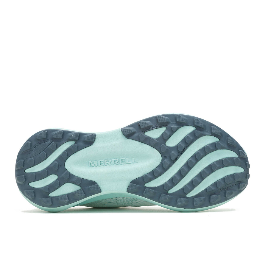 damskie buty do biegania w terenie morphlite białemroźnoniebieskie