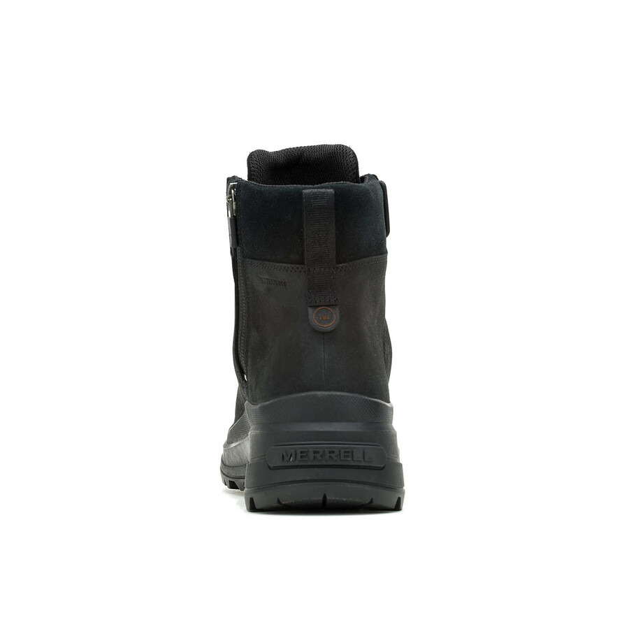 damskie - harper lace zip waterproof - buty czarne