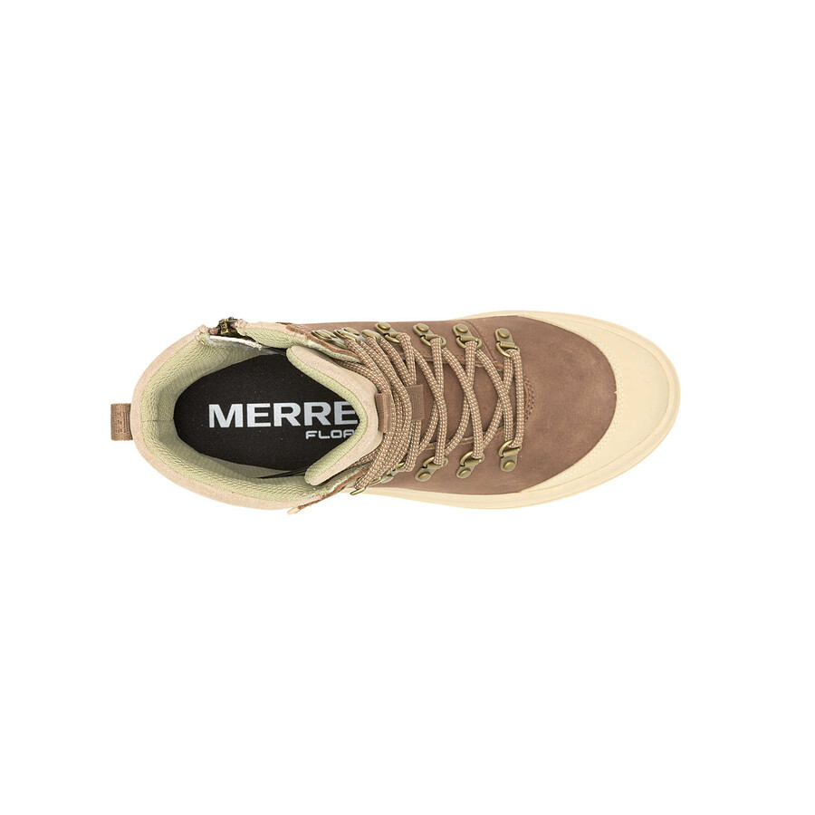 damskie - harper lace zip wodoodporne - buty khaki