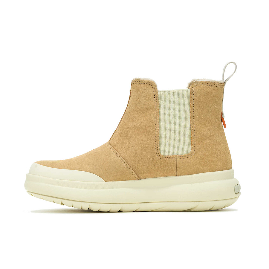 kobiety - marquette thermo pull on waterproof - Średnio brązowy