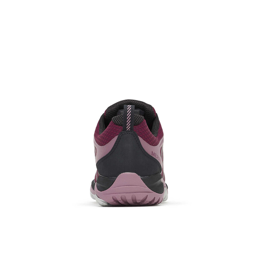 damskie wodoodporne buty siren edge 3 w kolorze czarnymkarmazynowym