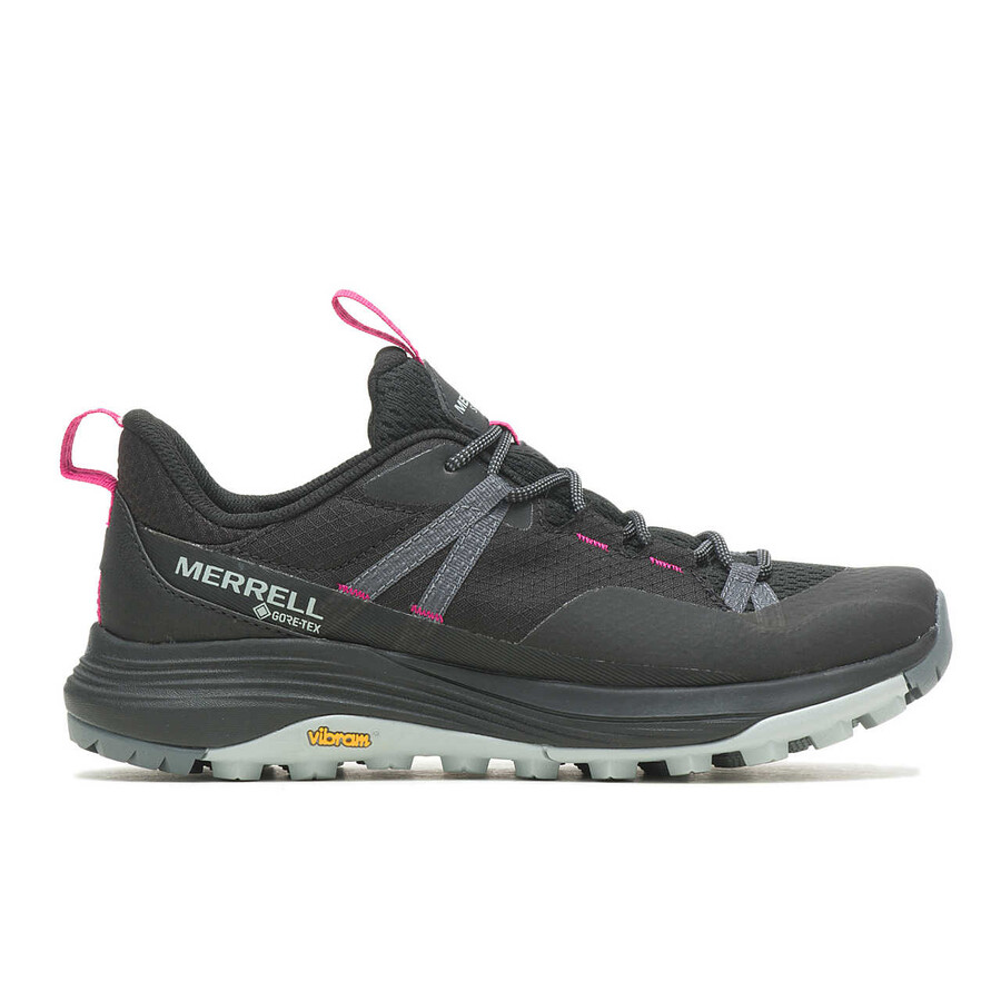 damskie buty trekkingowe siren 4 gore-tex w kolorze czarnym