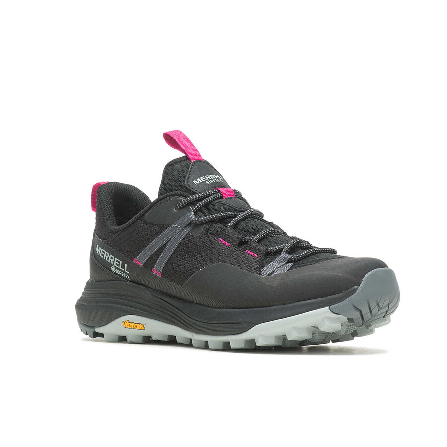 damskie buty trekkingowe siren 4 gore-tex w kolorze czarnym