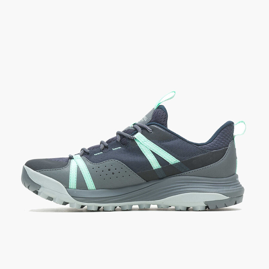 damskie buty trekkingowe siren 4 gore-tex w kolorze granatowym