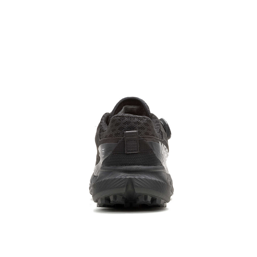 damskie buty do biegania w terenie agility peak 5 boa gore-tex w kolorze czarnym