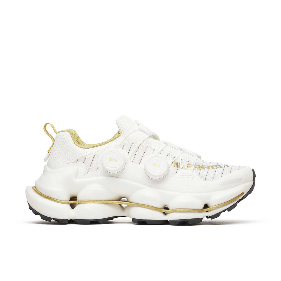 damskie buty trekkingowe speedarc surge boa w kolorze białym