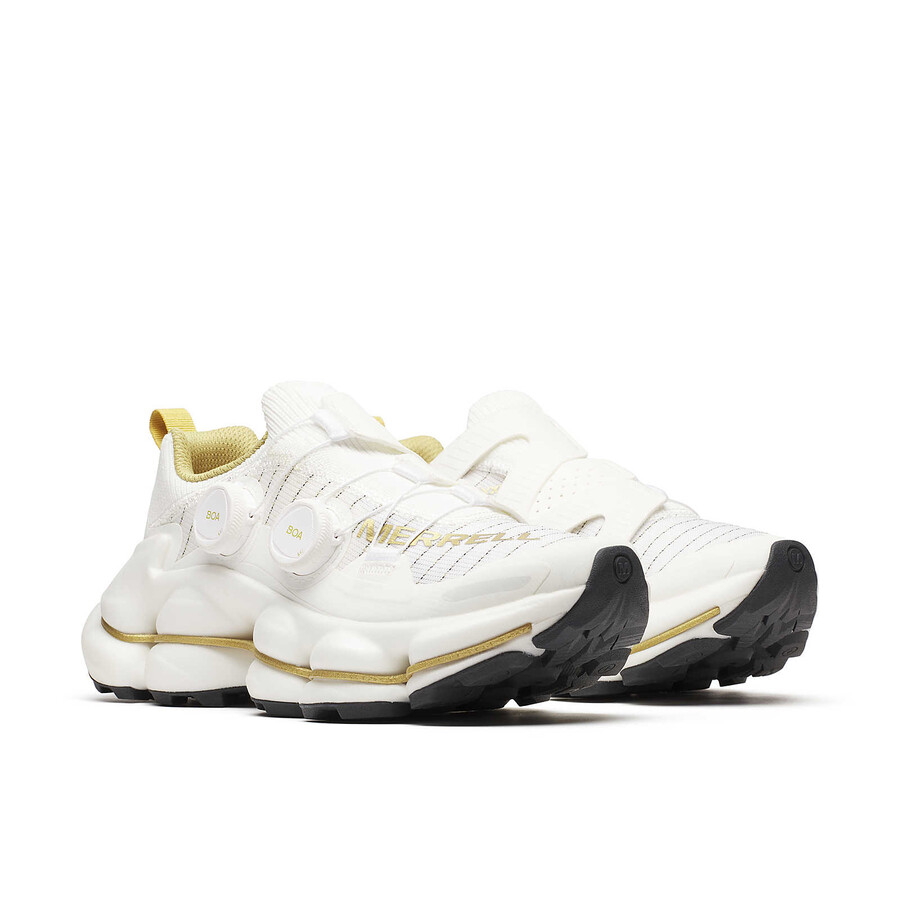 damskie buty trekkingowe speedarc surge boa w kolorze białym