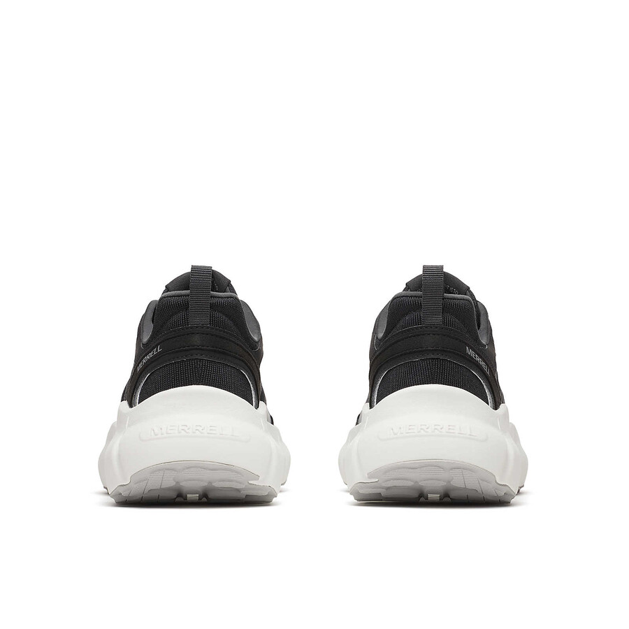 damskie - buty sportowe clover tech - niskie czarno-białe