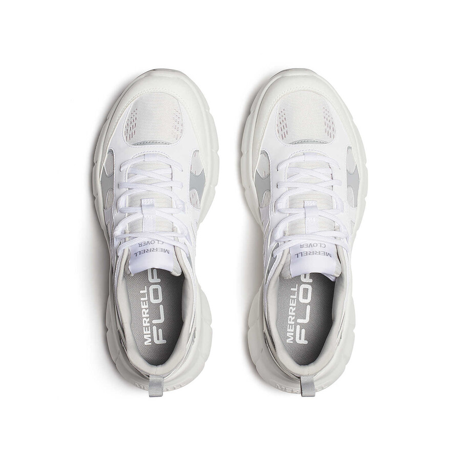 damskie - clover tech sneaker - low white